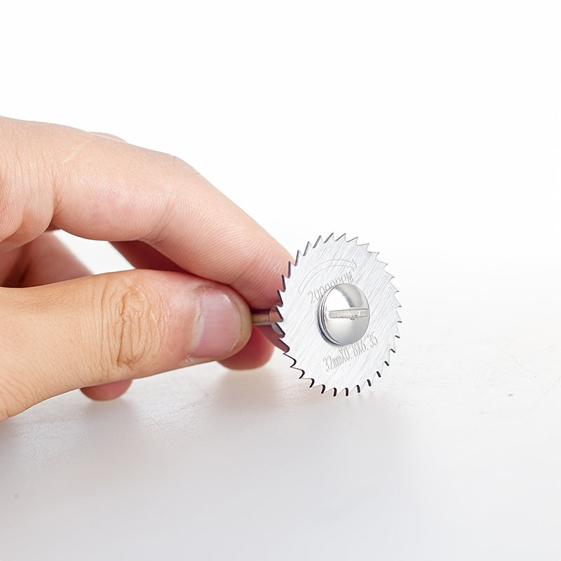 Set of 6 High-Speed Steel Waterproof Circular Saw Blades for Wood and Aluminum