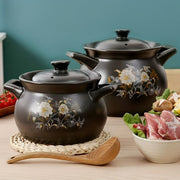 Katta 71oz keramika qozon - Yuqori haroratga chidamli, gaz pechida sho'rva va qozonlar tayyorlash uchun mos, uyda pishirish va qozonlar tayyorlash uchun ideal