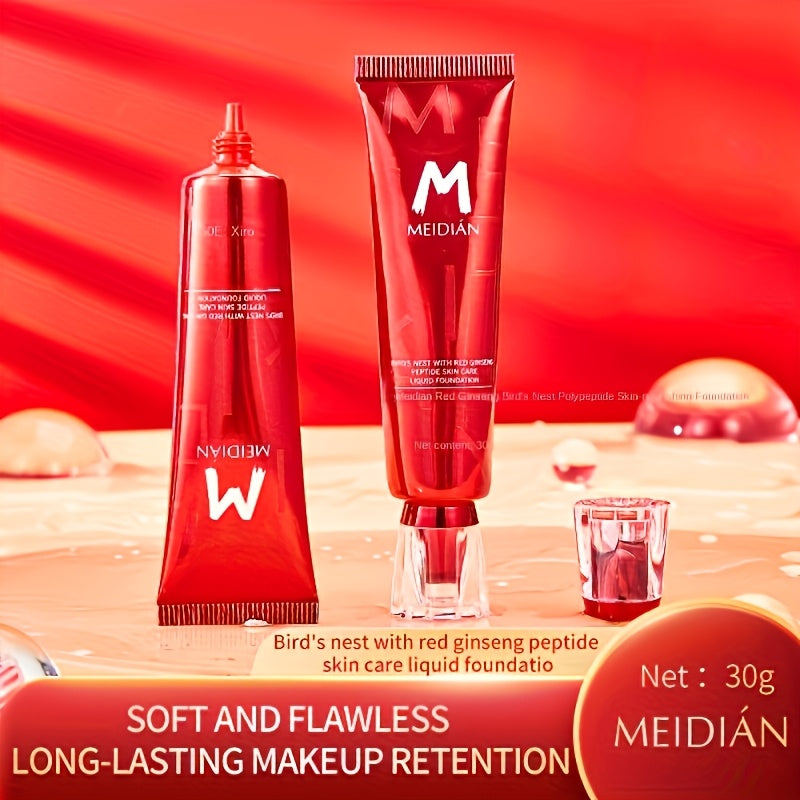 Crema BB impermeable iluminadora con péptidos de ginseng rojo y nido de pájaro para todo tipo de piel