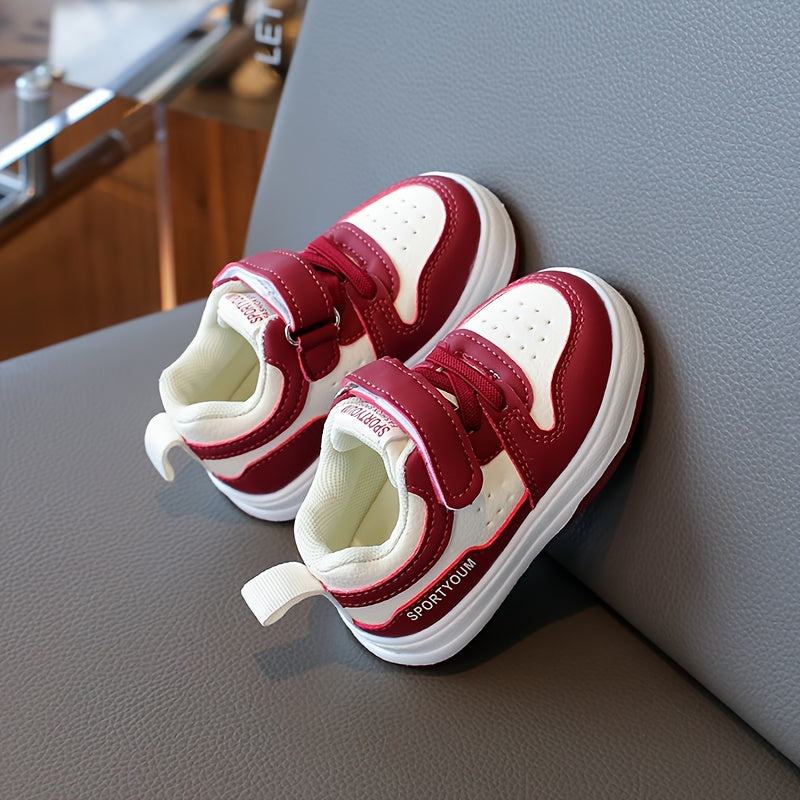 Infant Toddler Baby Shoes Non-Slip Breathable Microfiber Rubber Sole All-Season