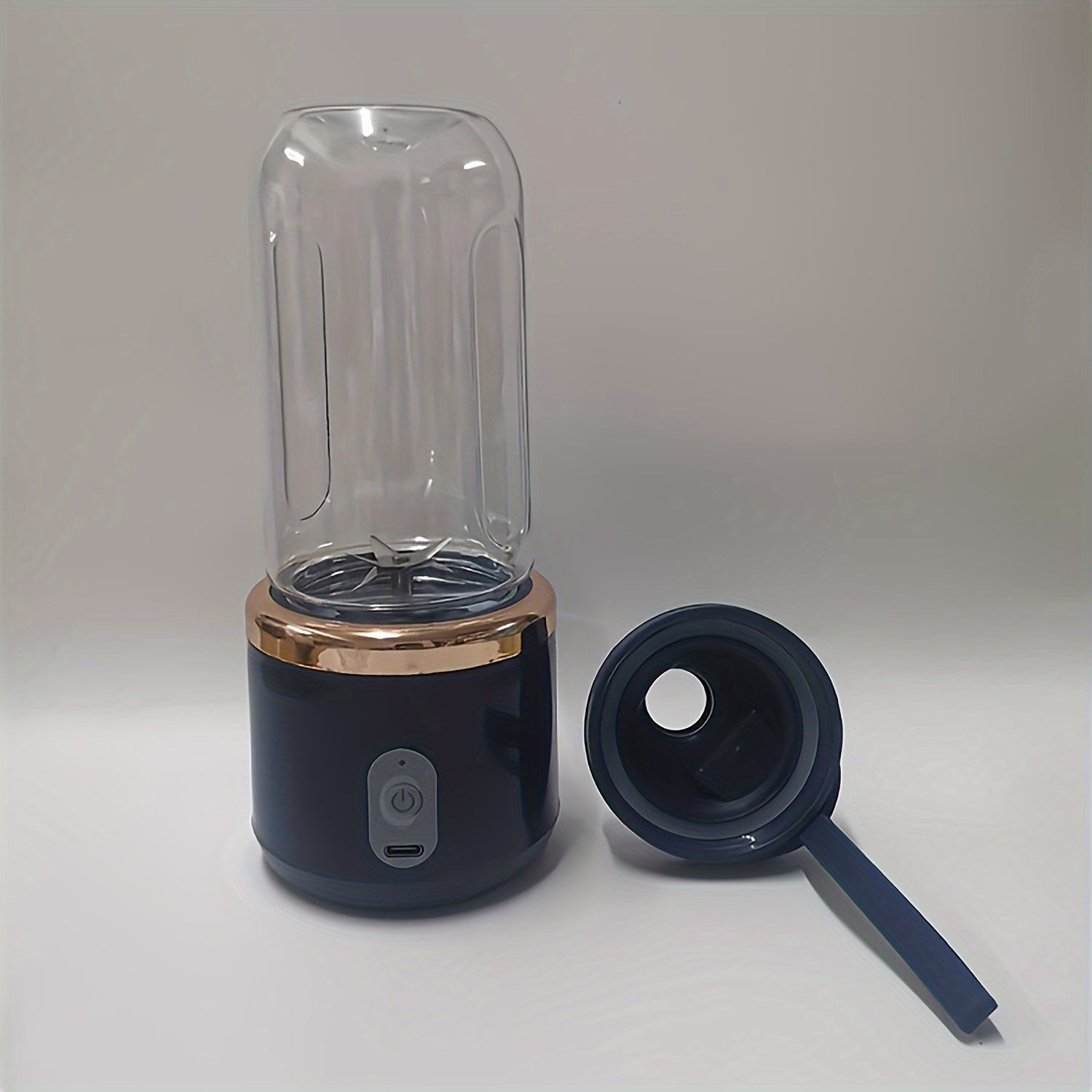 Portable Electric Juicer Cup USB Rechargeable Mini Fruit Blender for Travel and Home Use