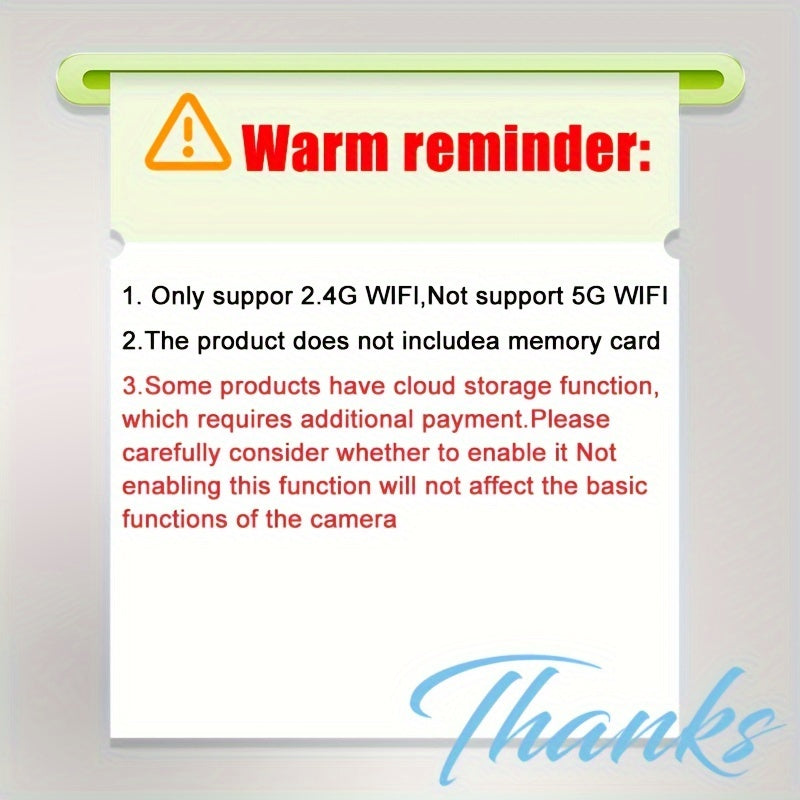 Wireless Security Camera Light Bulb Indoor Outdoor Motion Detection Two-Way Audio Alarm