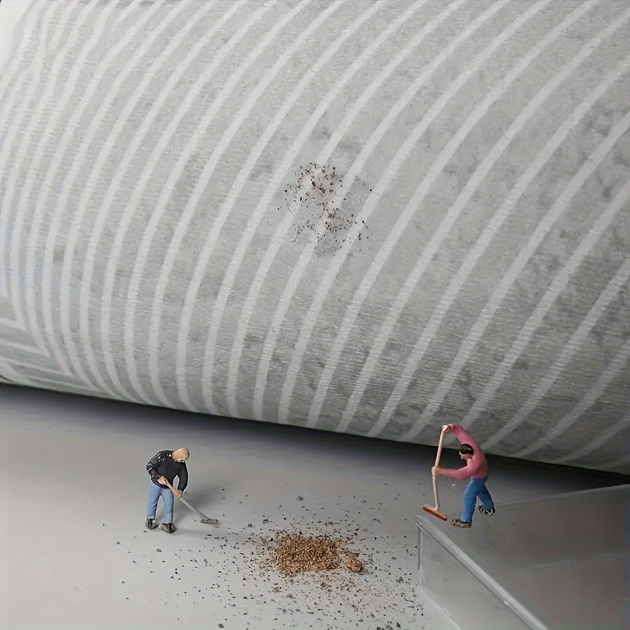 Богемский мандала с цветочным узором, полукруглый ковер, нескользящий, устойчивый к пятнам, дверной коврик