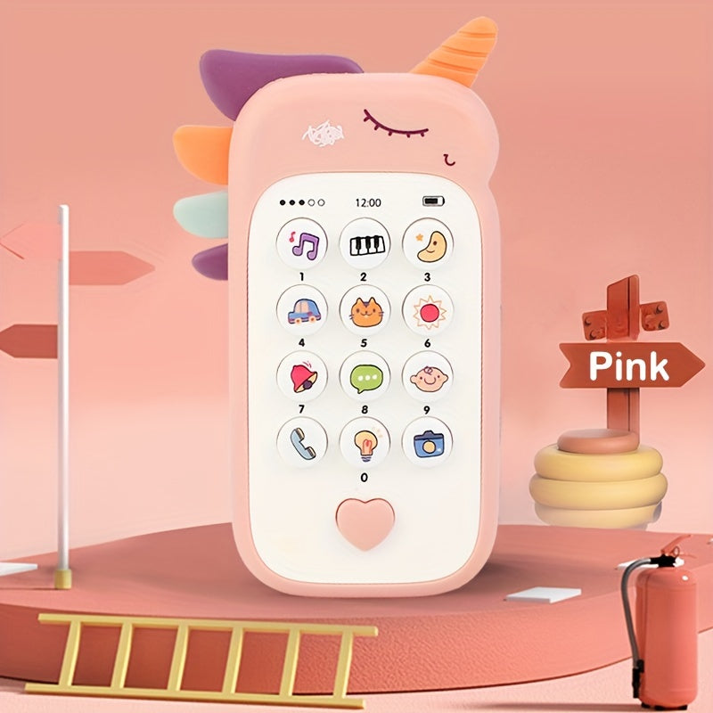 Childrens Educational Toy Phone with Interactive Features and Vibrant Colors