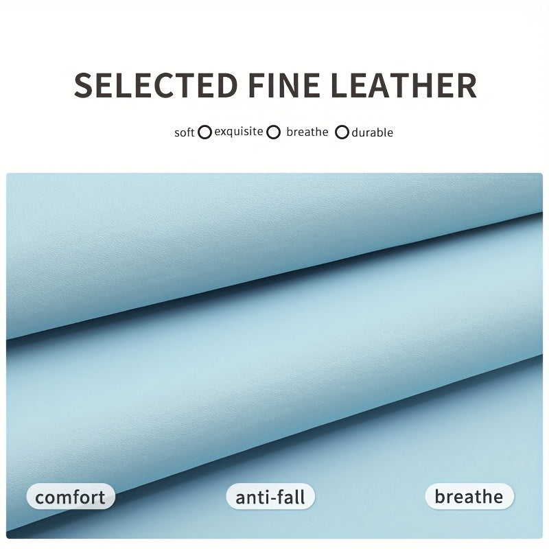 Car Key Cover Leather Case with Diamond Accent for Light Blue Green Purple Models