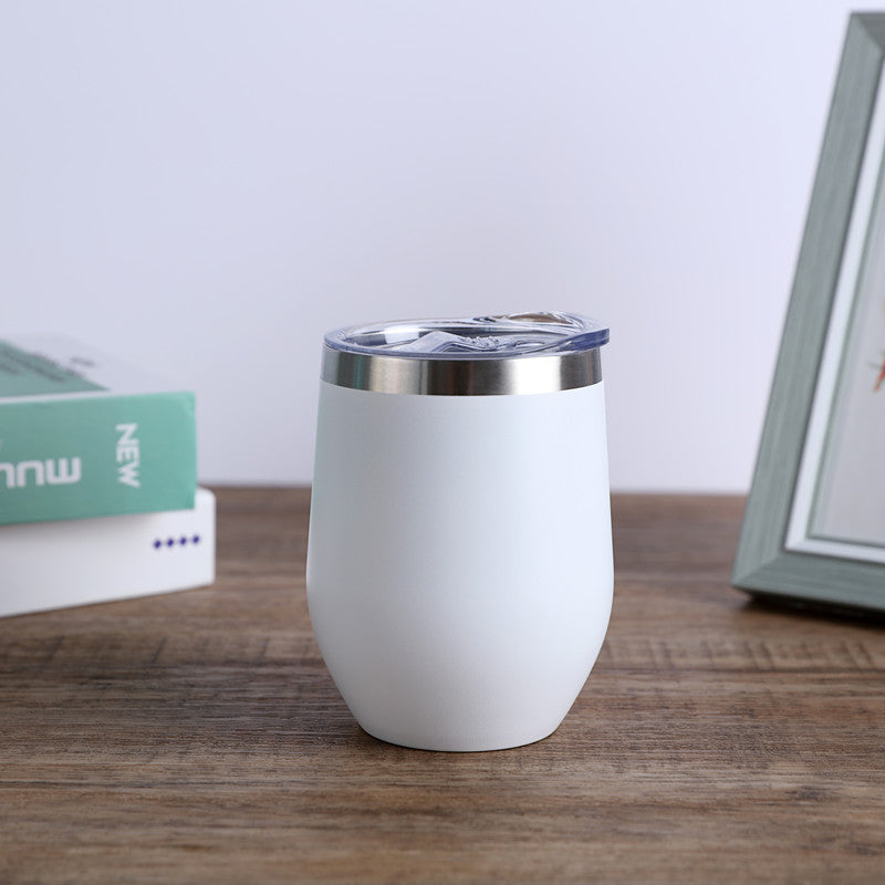 Double Wall Vacuum Travel Mug 6oz 12oz Coffee Tumbler with Lid for Hot Cold Drinks