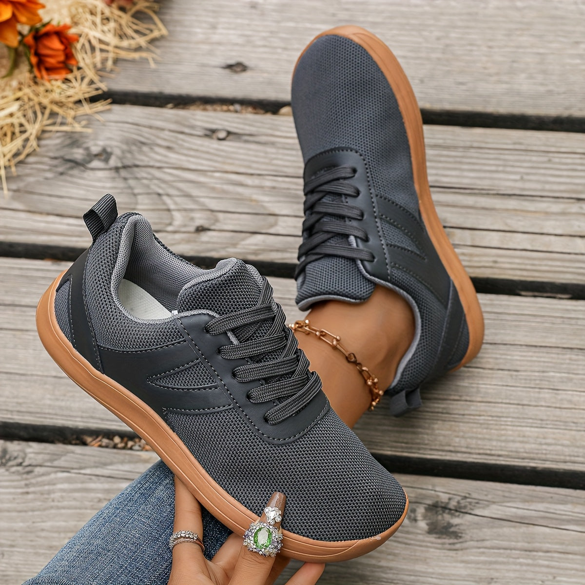 Women's Barefoot Sneakers Wide Fit Athletic Shoes Light Gray for Walking Tennis