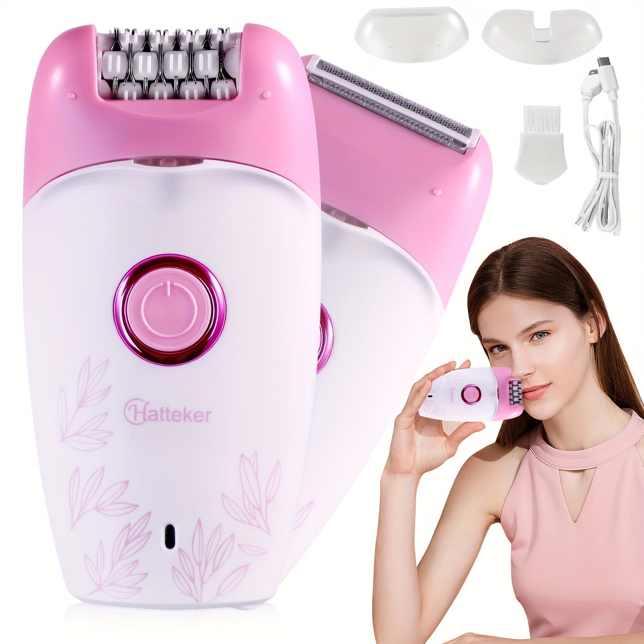 Women's 2-in-1 Electric Hair Remover Multi-Function Underarm Trimmer