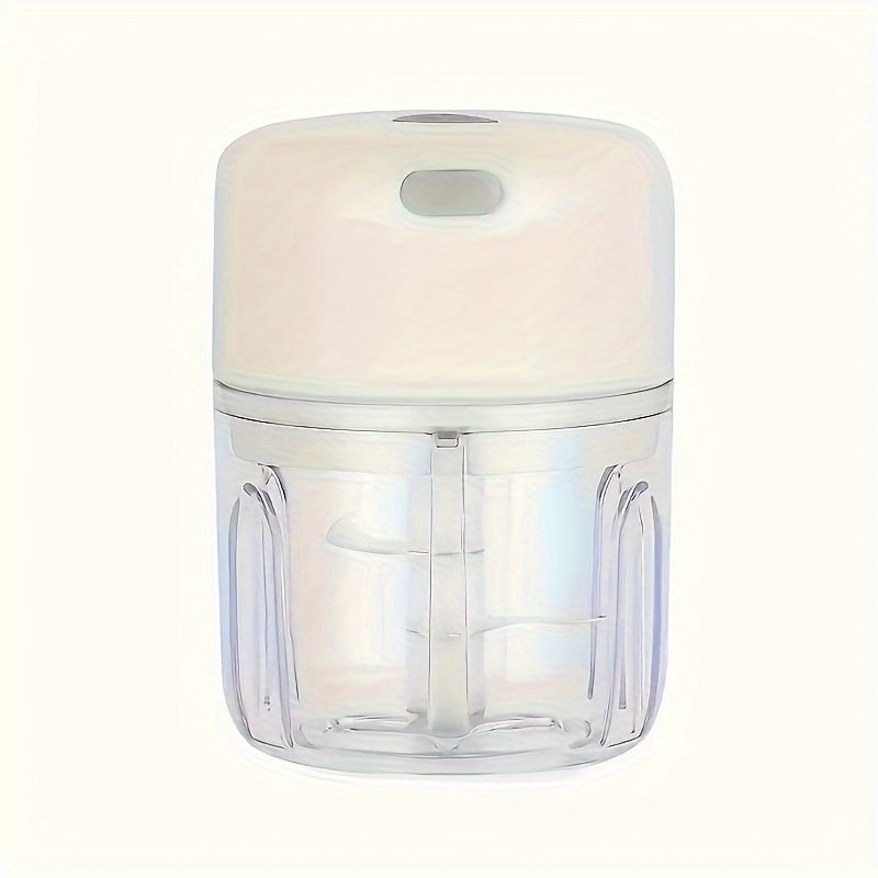Electric Mini Food Chopper Rechargeable Small Food Processor 250ml Garlic Onion Ginger
