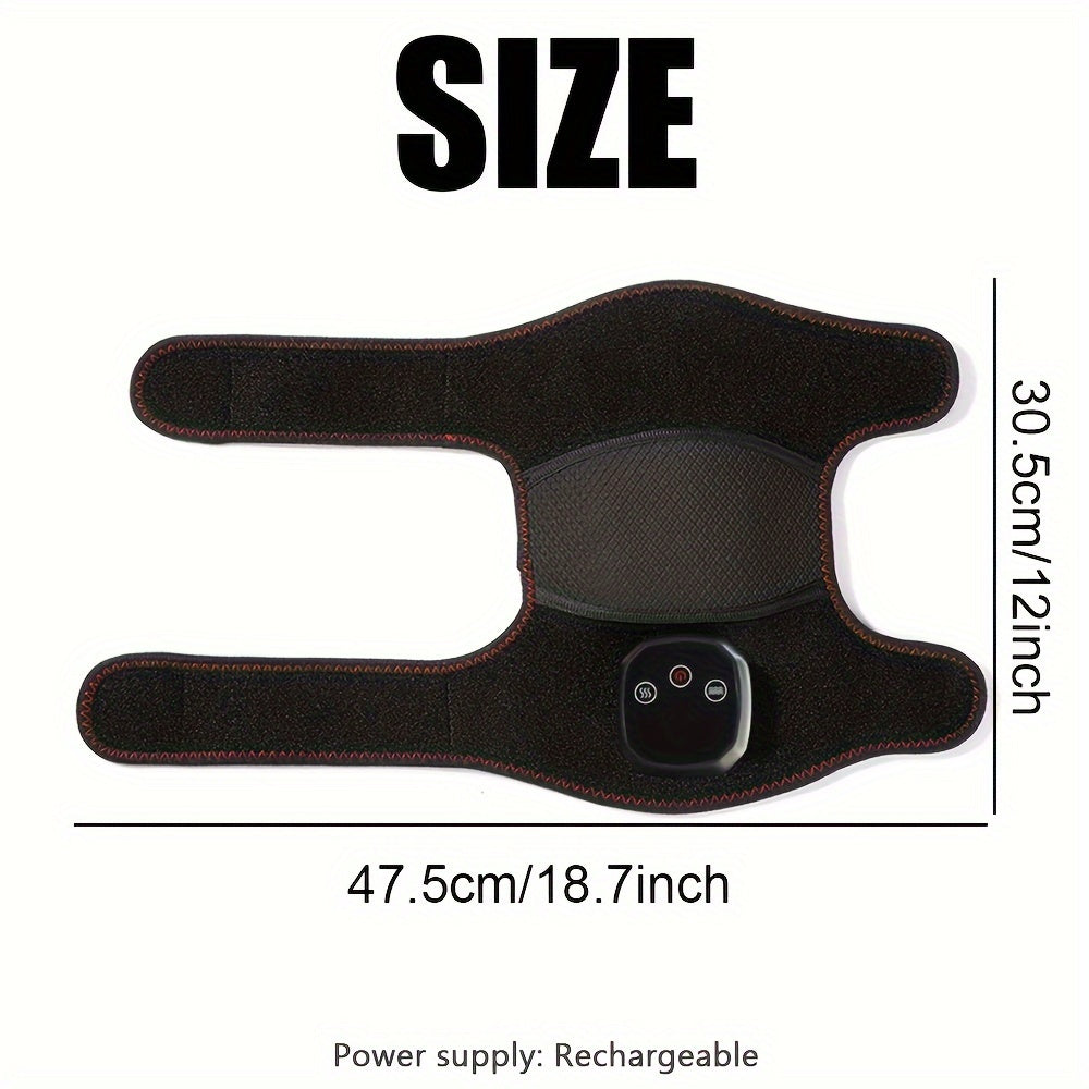 Portable Knee Massager with Adjustable Temperature and Full Body Compression