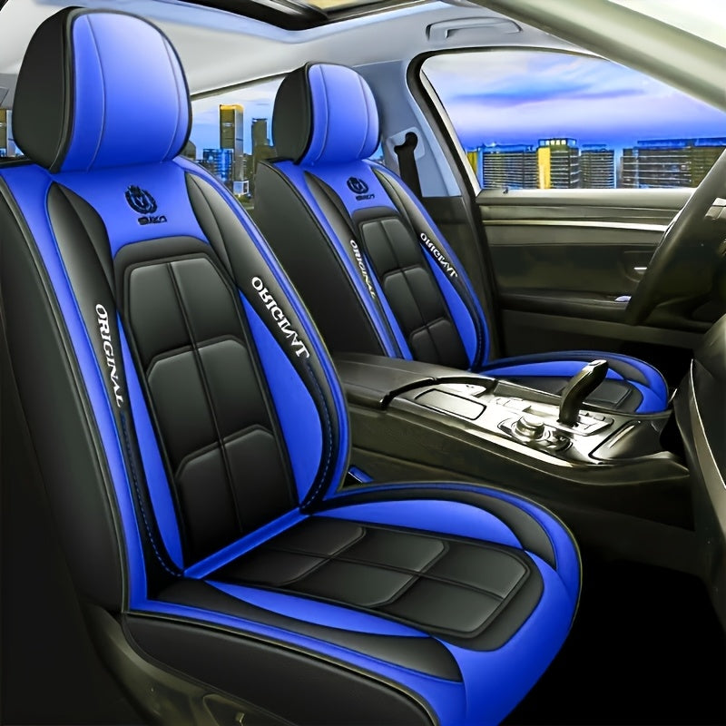 Car Front Seat Cushion Lightweight Sponge Ergonomic All-Season Rectangular