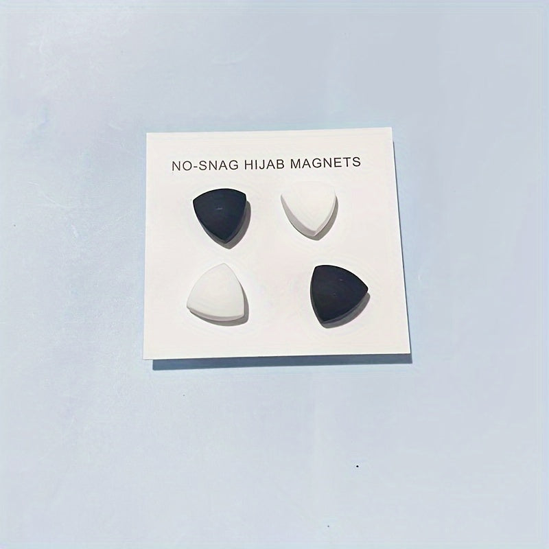 Women's Vintage Style Middle Eastern Triangle Scarf with Magnetic Buckle Shawl Collar Necklace