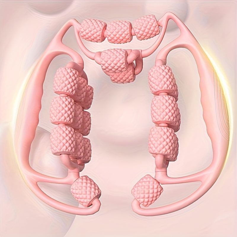 Pushti 25-g'ildirakli oyoq massaj qiluvchi rolik, sonlarni bo'sashtirish, mushaklarni cho'zish va ingichkalashtirish uchun. Mustahkam PP materialidan tayyorlangan. Portativ va yuqori sifatli.