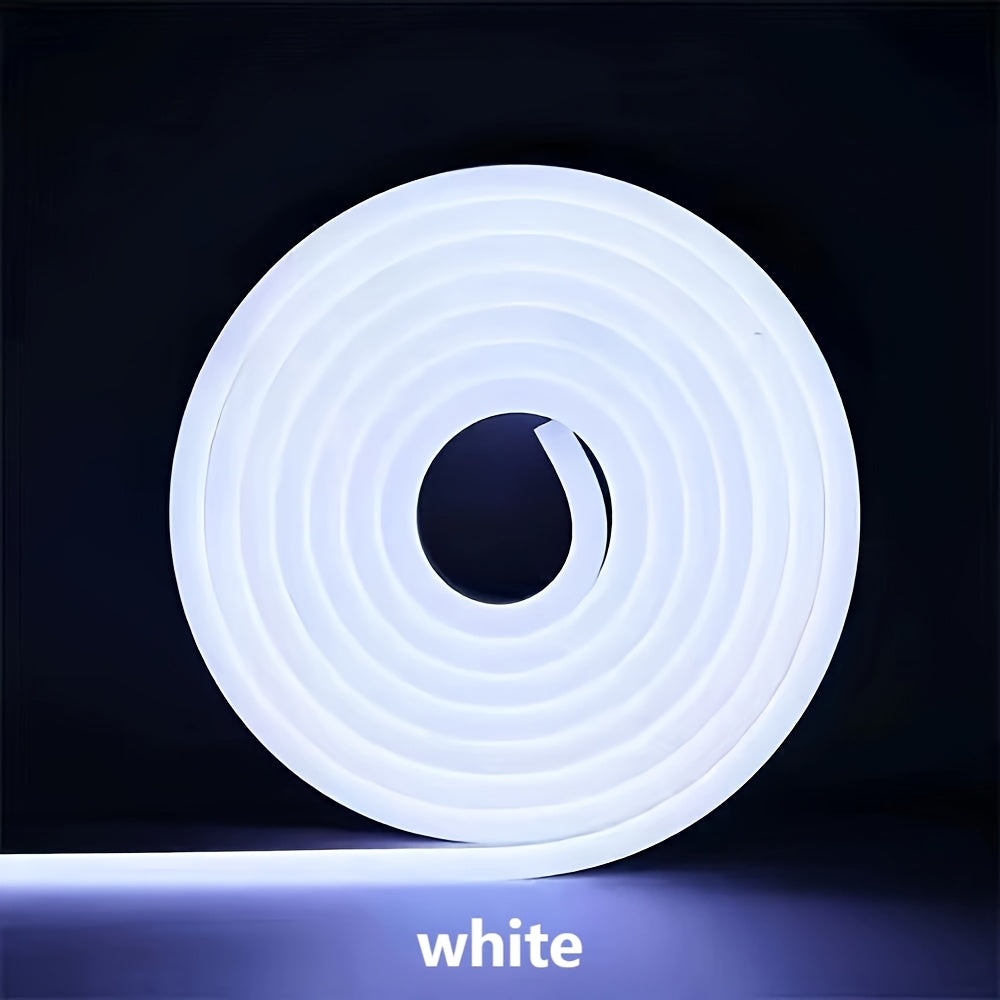 12V LED Neon Flexible Strip Light 5 Meter Indoor Outdoor Advertising Sign Ambient Lighting