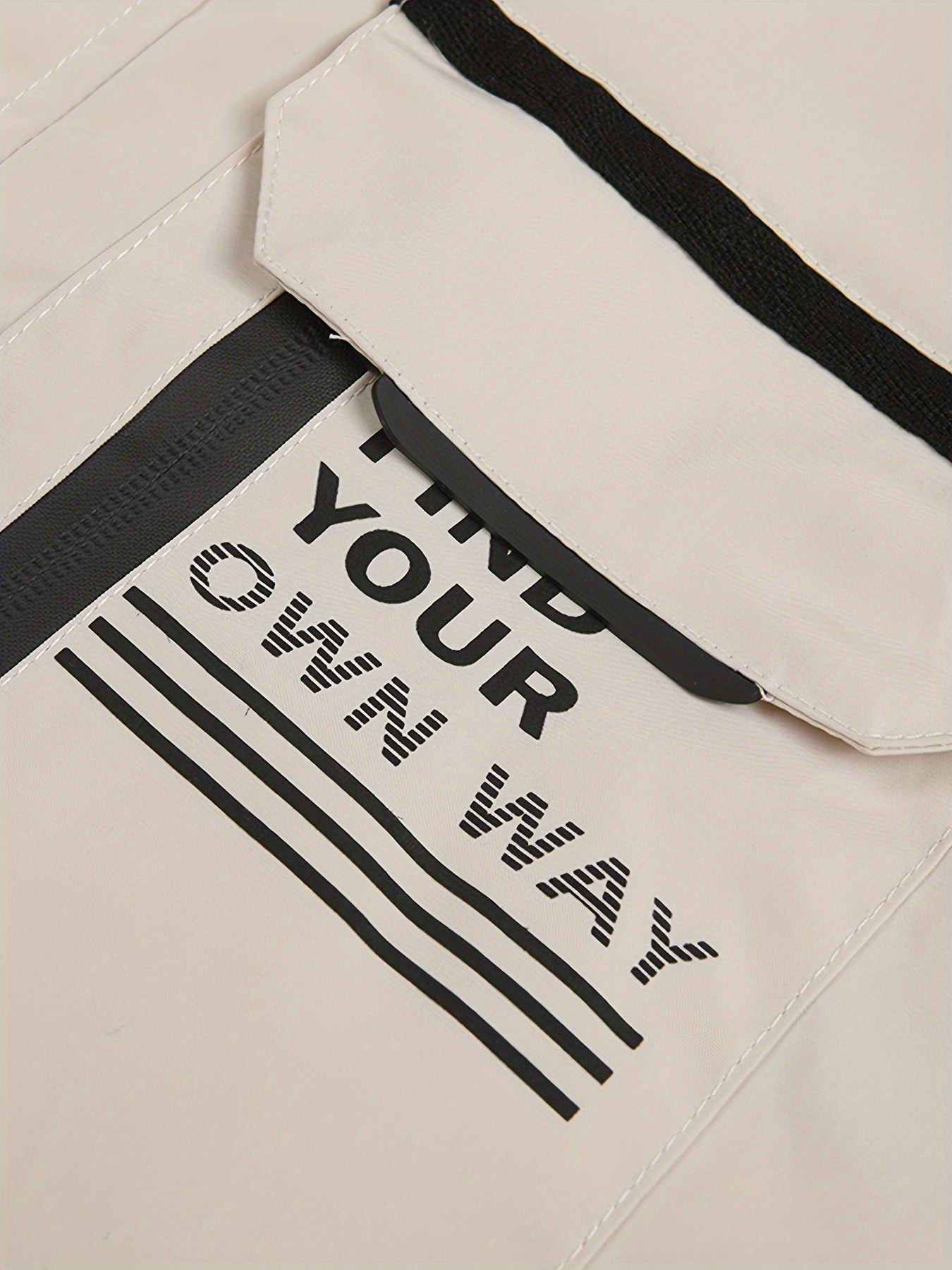 Lightweight Plus Size Bomber Jacket for Men with Hood and Pockets in Polyester for Spring and Fall