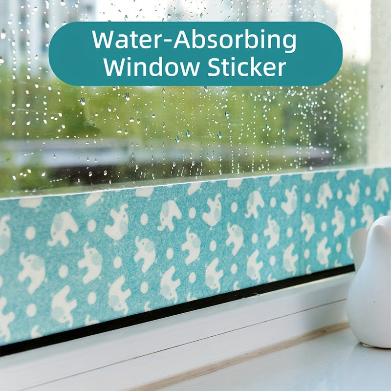 Reusable Water-Absorbing Window Sticker for Frost Prevention, Washable, Durable Fiberwebs