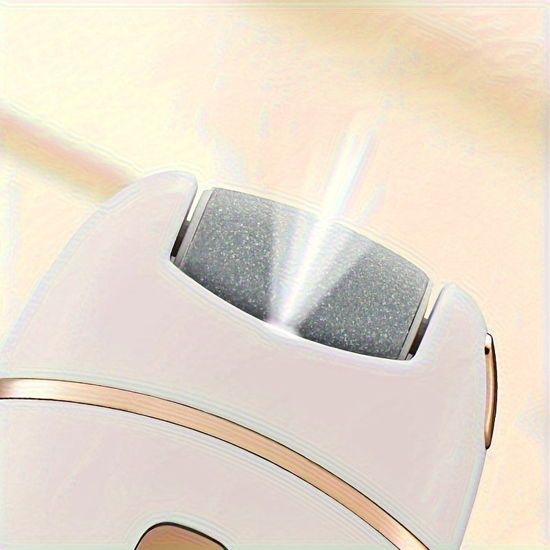 Rechargeable Electric Foot Grinder with Ergonomic Design for Polishing Faux Leather