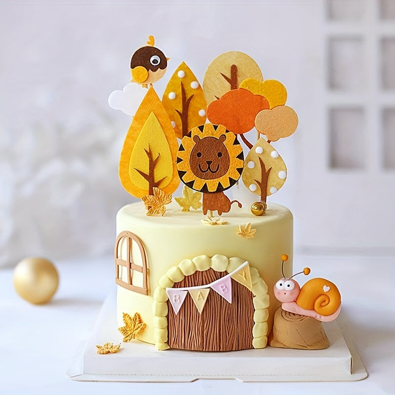 O'rmon mavzusidagi silikon pishirish qolipi, haqiqiy daraxt poyasi va qobiq dizaynlari bilan - tort bezatish, qo'rg'oshinsiz fondant va loy ishlash uchun mukammal. Ushbu silikon tort qolipi bilan noyob tort dizaynlarini yaratish uchun ideal.