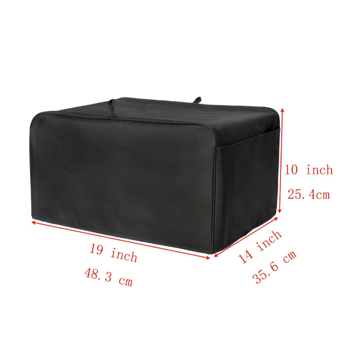 Convection Bread Maker Lid with Protective Cover and Pockets for Kitchen Appliances