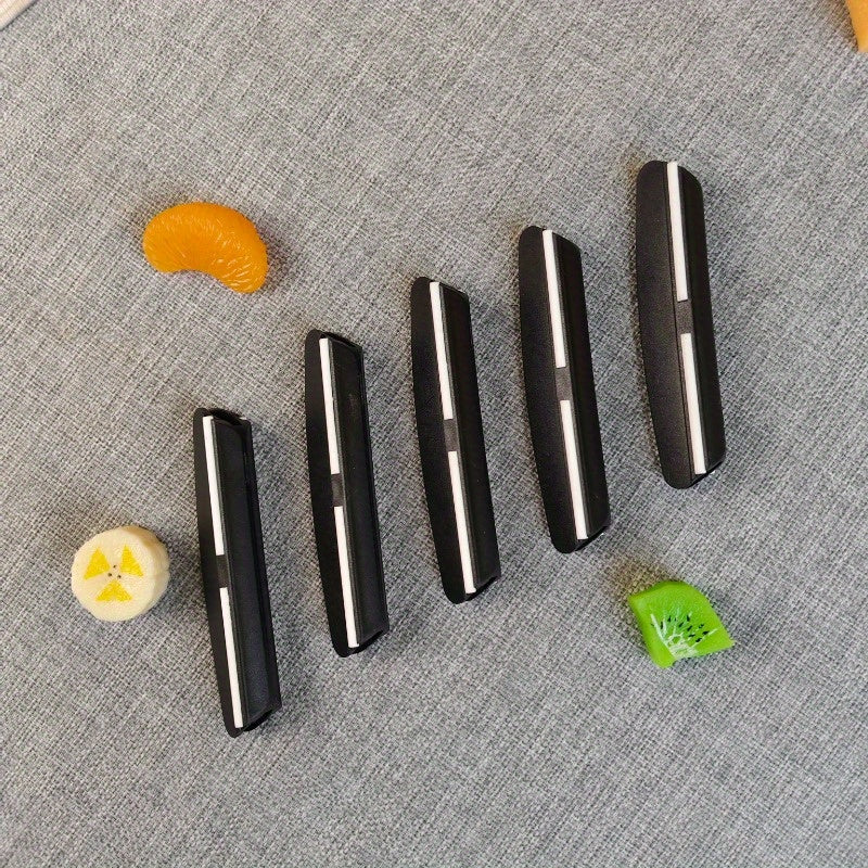 Qalampirni maydalash burchak qo'llanma relslari 2 ta va 5 ta to'plamlarda oshxona pichog'ini ushlagichlarini mahkamlash uchun, maydalash toshlari uchun professional aksessuar asboblar.