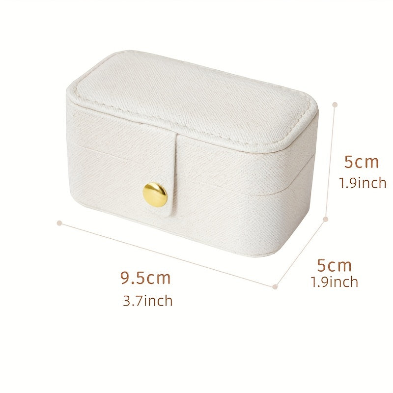 Розовая кожзаменитель из искусственной кожи для украшений с отделениями-органайзерами для путешествий и хранения