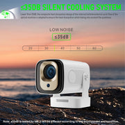 Indoor Portable LED LCD Projector 4K 1080P Wifi6 Android 11 Cinema Lamp