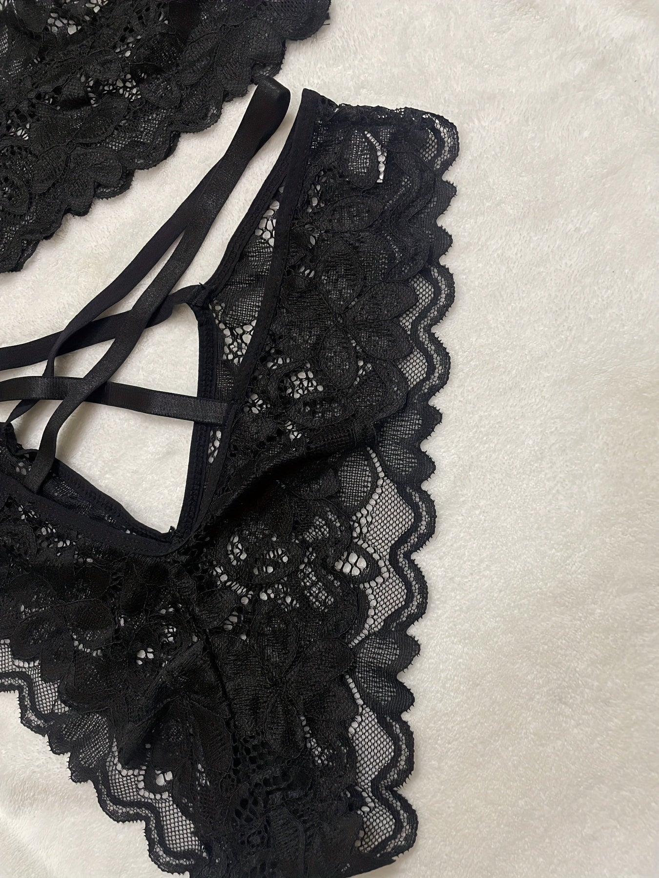 Сексуальный комплект бюстгальтера из кружева, без подкладки и косточек, тонкий и удобный.