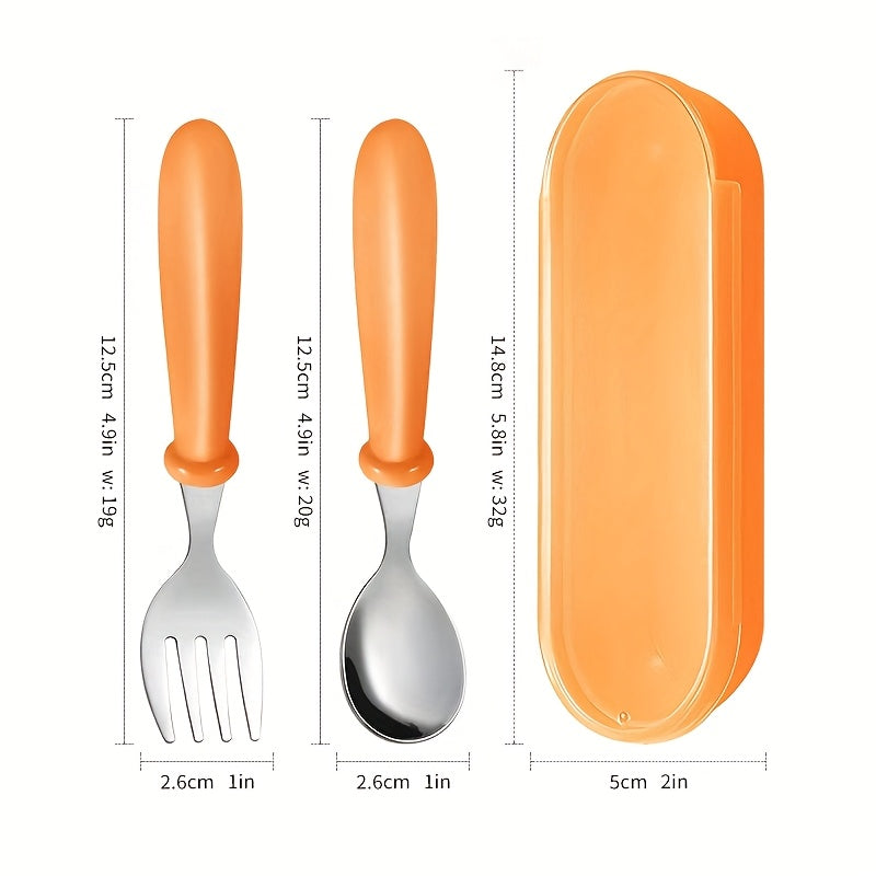 Custom Tableware Set with Fork and Spoon in Holder for Easter Gift