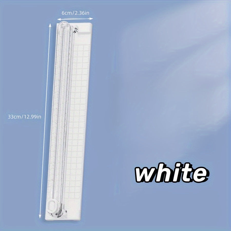 Portable Paper Cutter Trimmer for A3/A4 Paper Office School Home Durable Plastic