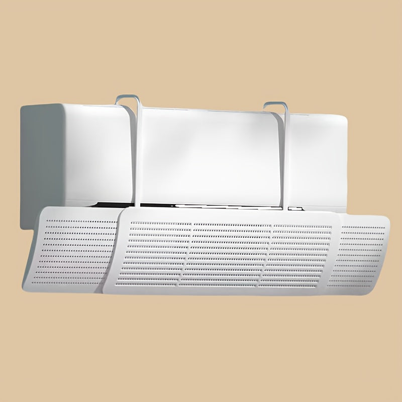 Cubierta ajustable de ventilación de aire blanco para control de flujo de aire y reducción de ruido