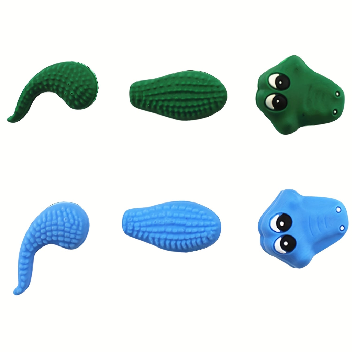 Unisex 3D Animal Shoe Charms for Sneakers and Bracelets Set