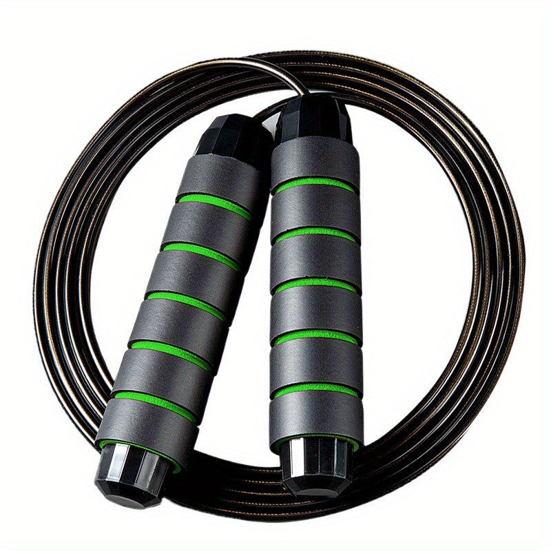 Jump Rope with Memory Foam Handles for Cardio and Weight Loss Training