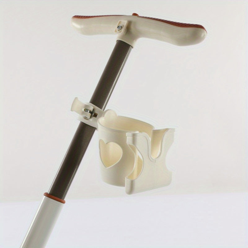 Soporte para taza de cochecito con pinza para teléfono duradero de PC ajuste universal para bicicletas y cochecitos