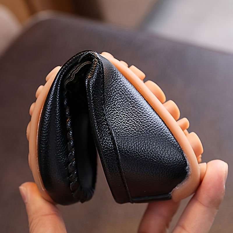 Yigitlar uchun Vintage Slip-On Loafers engil, sirpanmaydigan poyabzal, barcha mavsumlar uchun