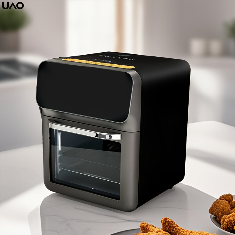 Yevropa standarti bo'yicha uy uchun havo fritüri, sensor paneli va vizual oynasi bilan, turli xil ovqatlarni grill qilish uchun ideal.