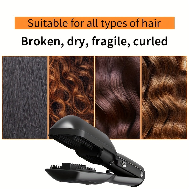 Cortadora separadora de cabello para uso en casa y en salón, cuidado eficiente del cabello