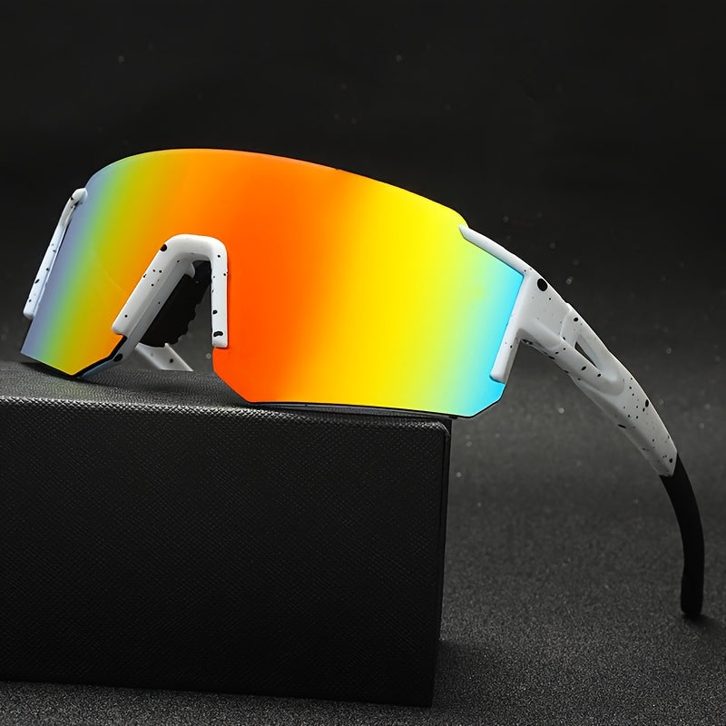 Sports Glasses for Cycling Running Fishing UV Protection Anti-Glare PC Frame