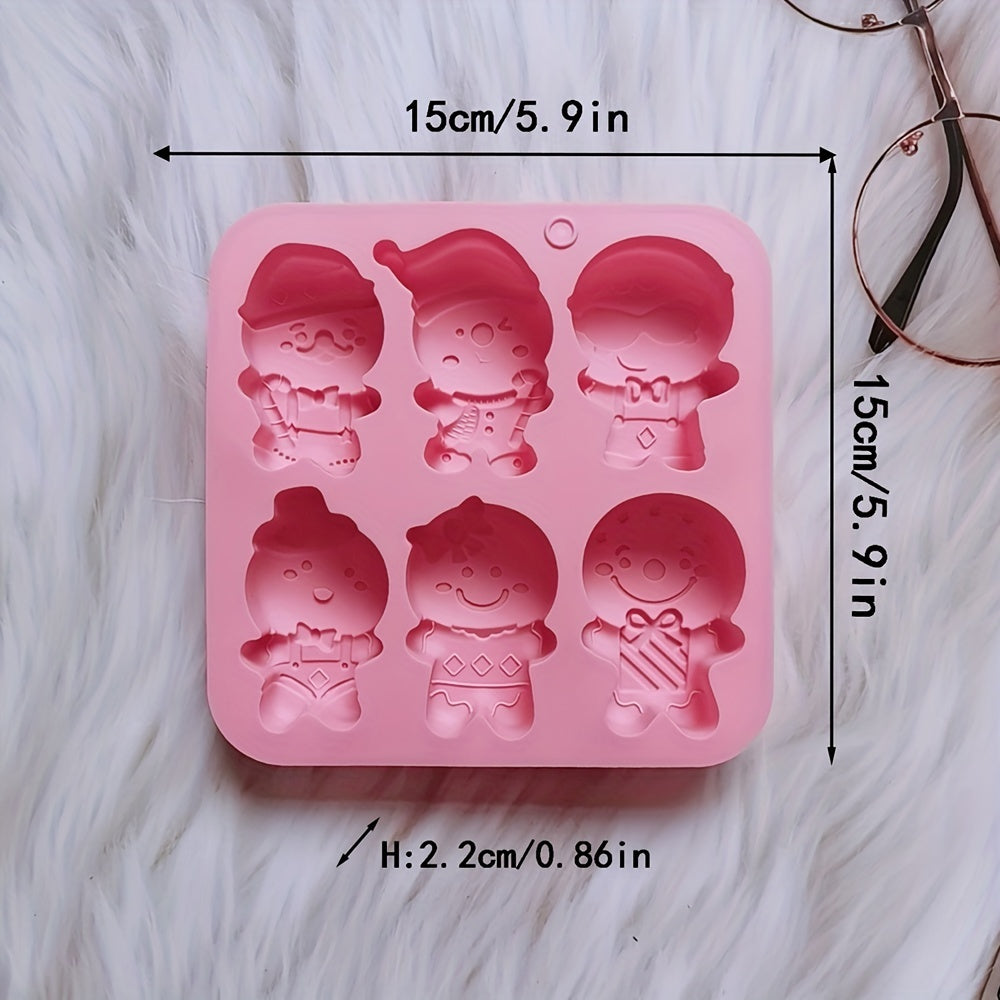 Silicone Mold for DIY Treats and Decorations for Cake Baking Chocolate Candy Gummy Soap Clay
