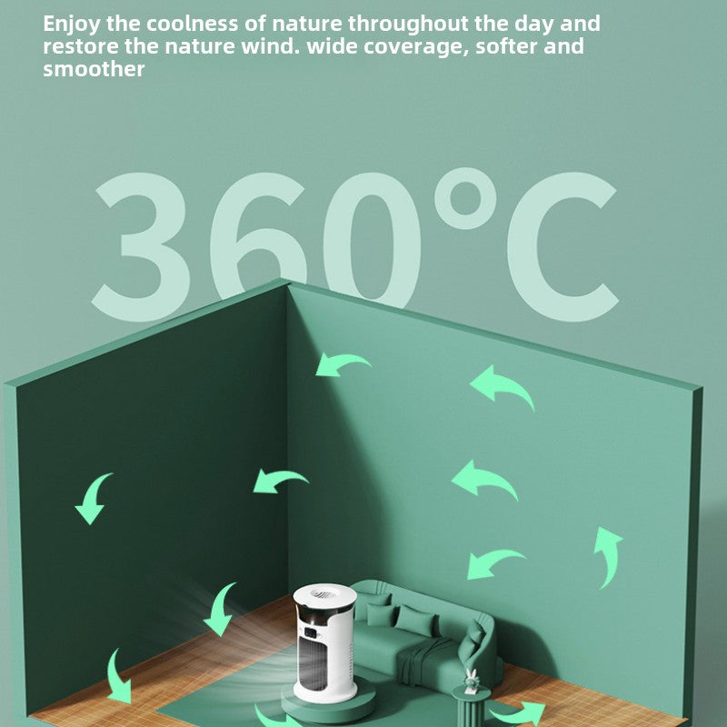 Portable USB Personal Air Conditioner and Humidifier with Night Light