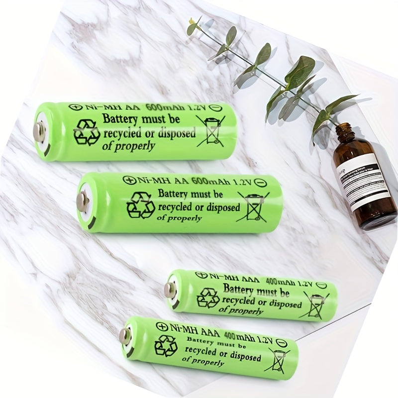 Batería recargable Ni-Cd AA AAA 1.2V uso universal en dispositivos