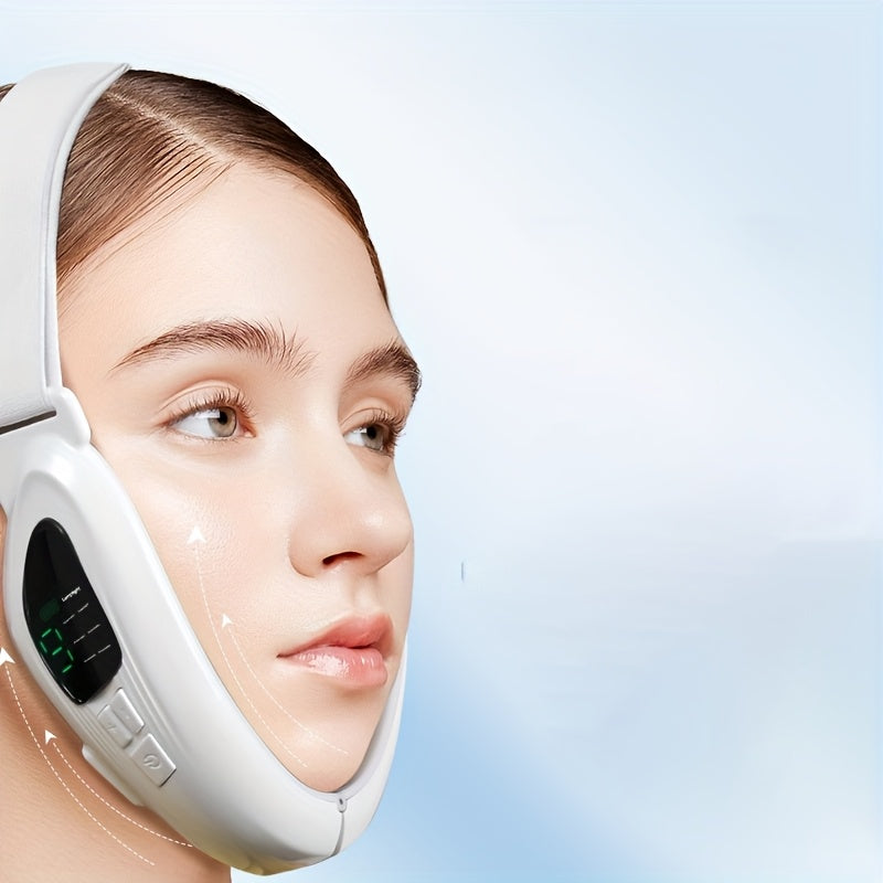 Voice-Controlled Facial Massager with USB Rechargeable Battery and App Remote