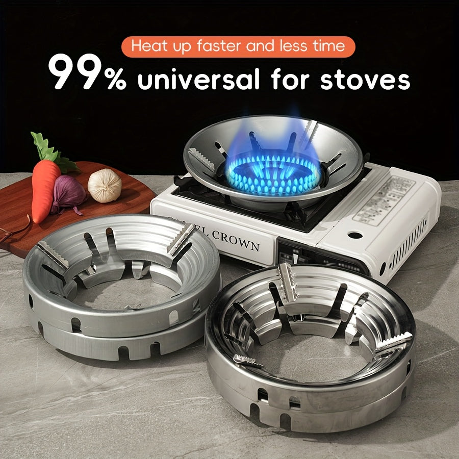Крышки для конфорок газовой плиты, термостойкие нескользящие кольца для готовки, подходят для плоских круглых сковород