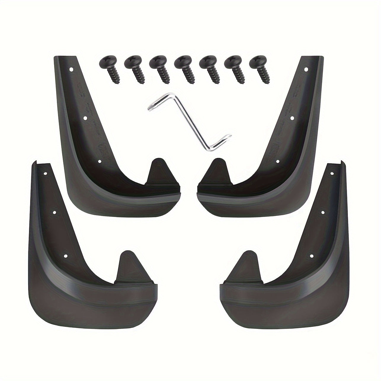 Universal Car Mud Flaps Set Front and Rear Wheel Splash Guards