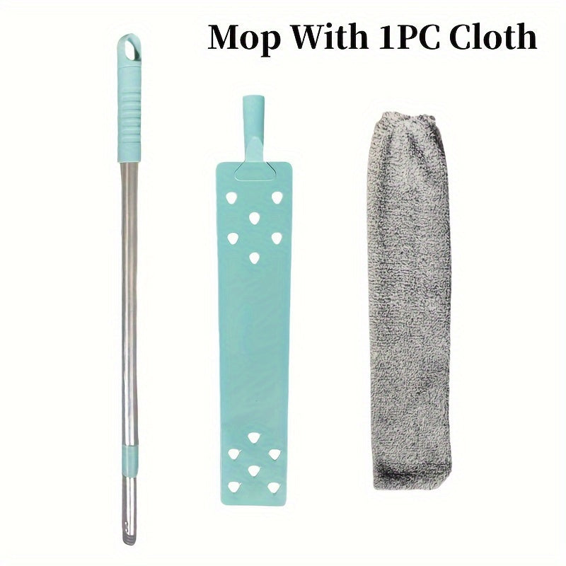 Tezkor tortiladigan chang tozalash tayoqchasi: shift, yotoq, divan va polni tozalash uchun uzoq masofa - batareyaga ehtiyoj yo'q.