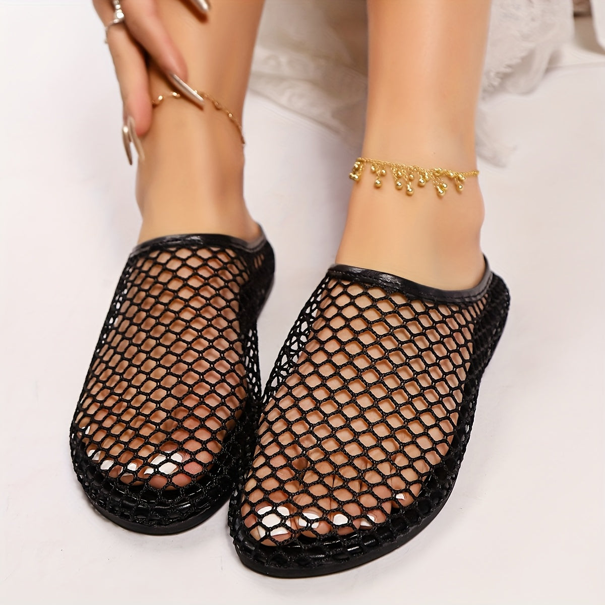 Women's Leather Mules and Clogs, Comfortable Slip-On Shoes