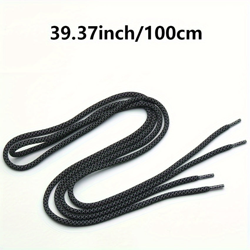 Reflective Shoe Laces for Sneakers Fluorescent High Brightness 2 Pairs