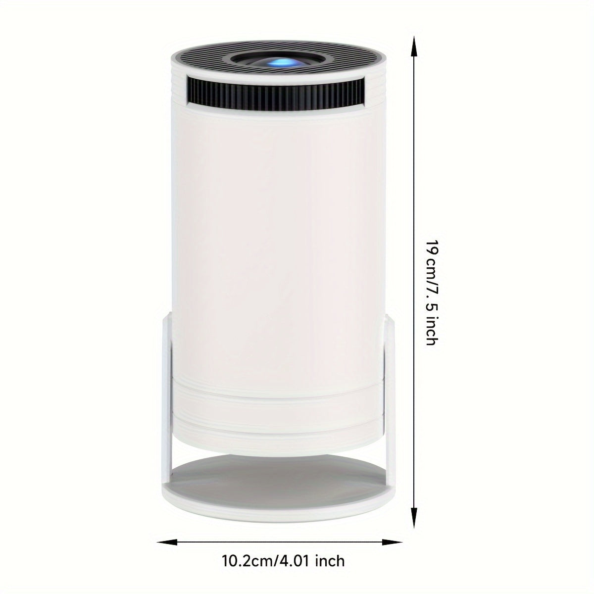 Portable Mini Projector Supports 1080P WiFi5.2 Bright Home Office