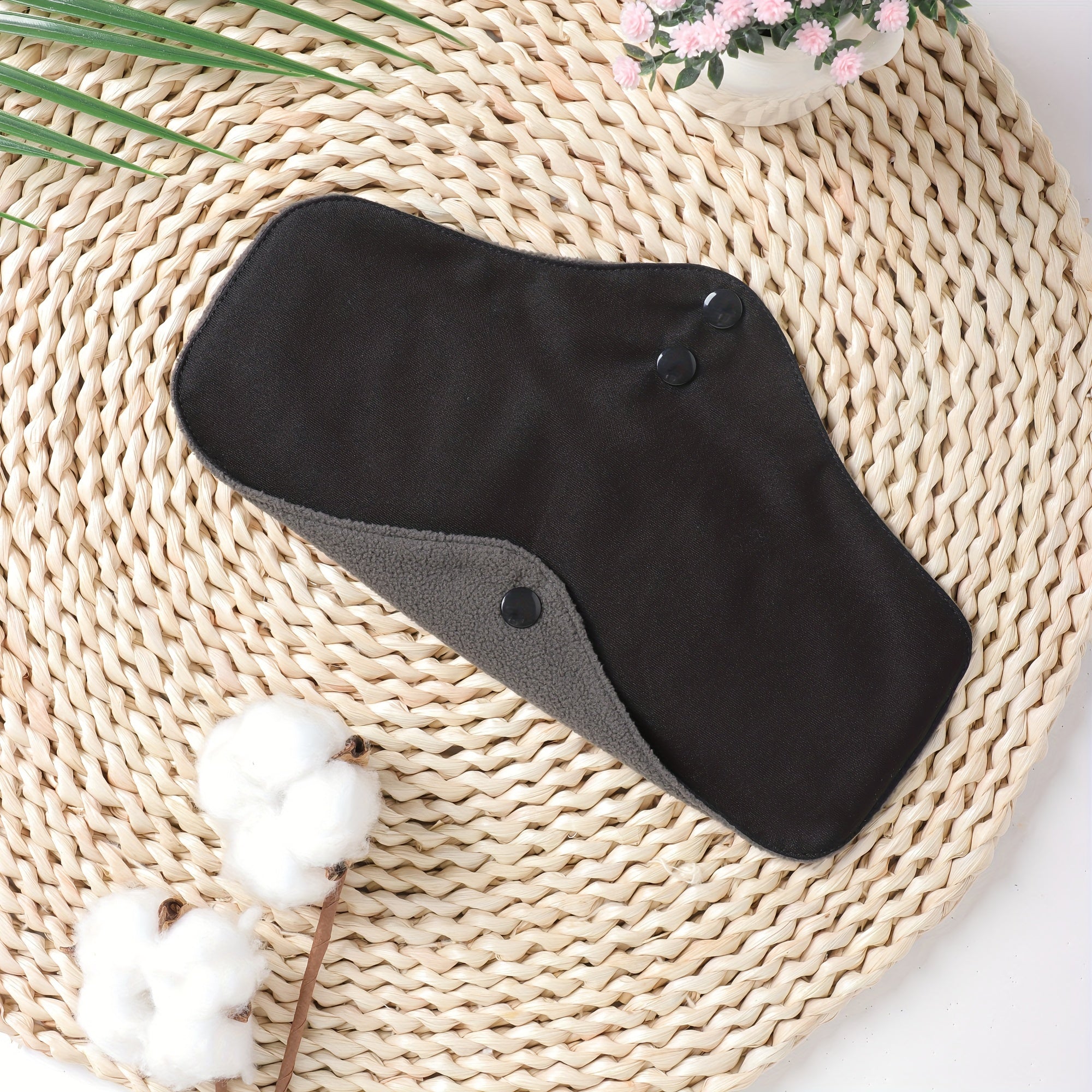 Reusable Menstrual Pads Bamboo Cloth Set for Heavy Flow Overnight Washable Liners