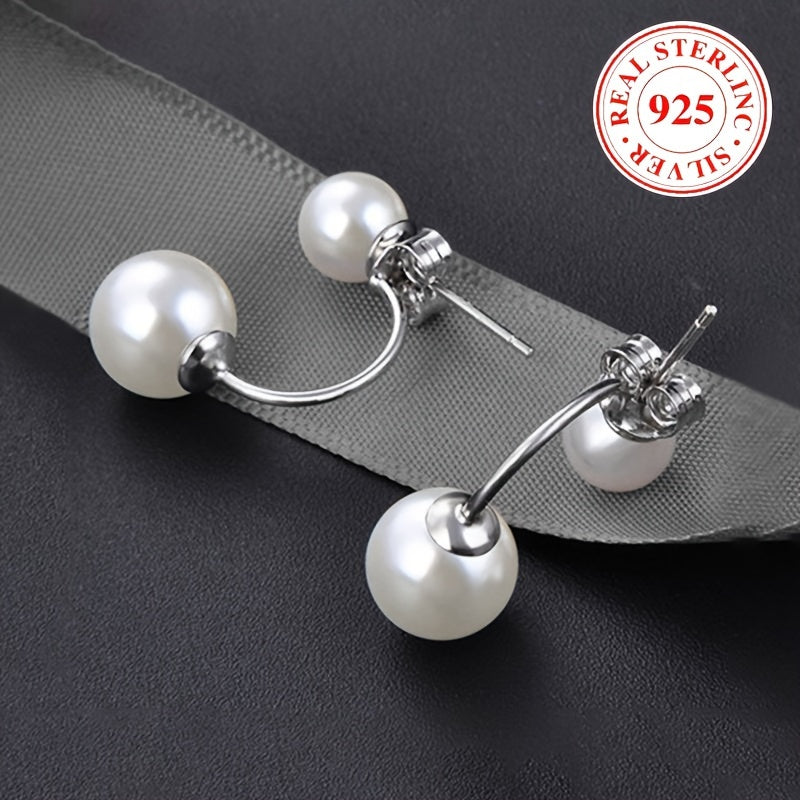 Vintage uslubidagi nozik bilakuzuklar 925 sterling kumushdan tayyorlangan, shirin suv marvaridi bilan bezatilgan, gippoallergen va ayollar uchun nafis.