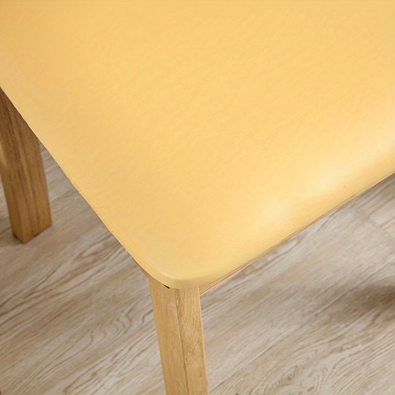 Waterproof PU Leather Seat Cover for Dining Room Chairs